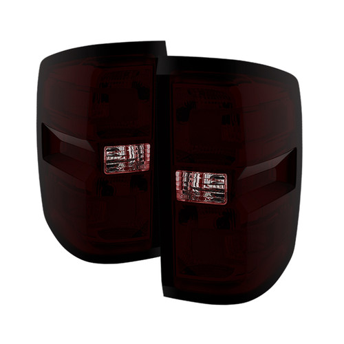xTune Chevy Silverado 2014-2016 OEM Style Tail Lights -Dark Smoked ALT-JH-CS14-OE-RSM - 9031939