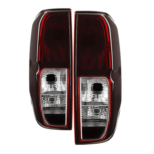 xTune Nissan Frontier 05-13 OEM Style Tail Lights Red Smoked ALT-JH-NF05-OE-RSM - 9033742