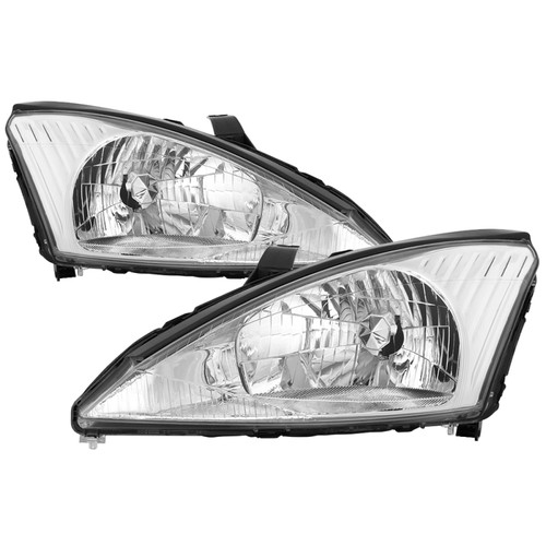 xTune Ford Focus 00-04 OEM Style Headlights - Chrome HD-JH-FFOC00-C - 9037306