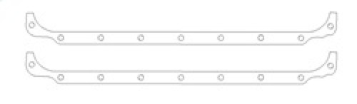 Cometic Chrysler R3 Block .094in Fiber Oil Pan Side Rail Gasket Set - C5575-094