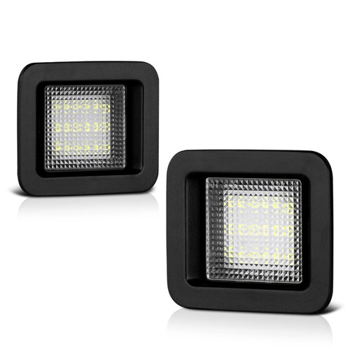 xTune 05-18 Ford F150 T10 Connector LED License Plate Bulb Assembly White 5500K LAC-LP-FF15015 -Pair - 9045158