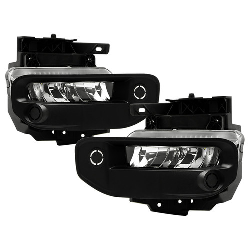Spyder 19-22 Dodge Ram 1500 OEM Full LED Fog Lights W/Universal Switch - 9051067