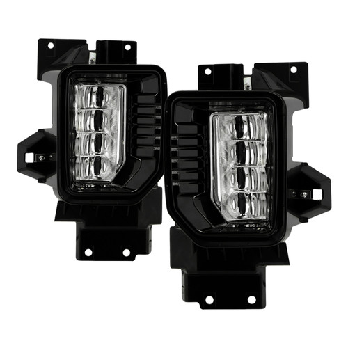 Spyder 20-22 GMC Sierra 2500/3500 HD OEM Fog Lights w/ Universal Switch - 9051173