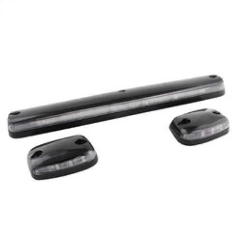 xTune Chevy Silverado 07-13 Amber LED Cab Roof Lights Clear ACC-LED-CS07-CR-C - 9924606