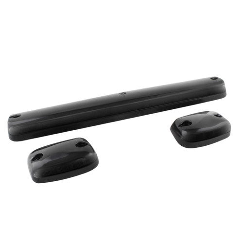 xTune Chevy Silverado 07-13 Amber LED Cab Roof Lights Smoke ACC-LED-CS07-CR-SM - 9924613