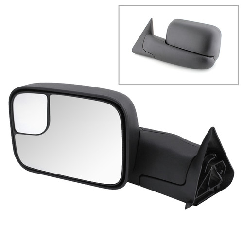 xTune Dodge Ram 94-01 Manual Extendable Manual Adjust Mirror Left MIR-DRAM94-MA-L - 9925054