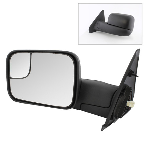 xTune Dodge Ram 02-09 Manual Extendable Power Heated Adjust Mirror Left MIR-DRAM02-PW-L - 9925115