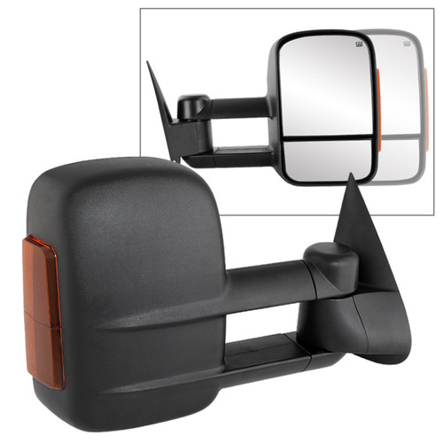 xTune Chevy Silverado 03-06 Manual Extendable Power Heated Adjust Mirror Right MIR-CSIL03S-PW-AM-R - 9933035