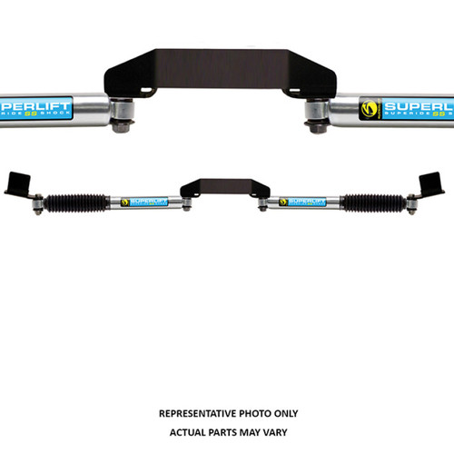 Superlift 05-19 Ford F-250 SD 4WD Dual Steering Stabilizer Kit - SL SS Bilstein (Gas) 3in Lift Req. - 92730