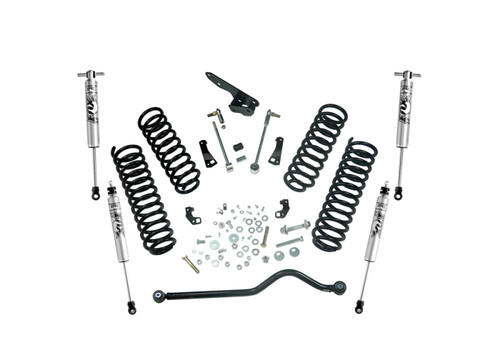 Superlift 07-18 Jeep Wrangler JK Unlimited 4in Lift Kit w/ Fox Shocks - K941F Photo - Primary