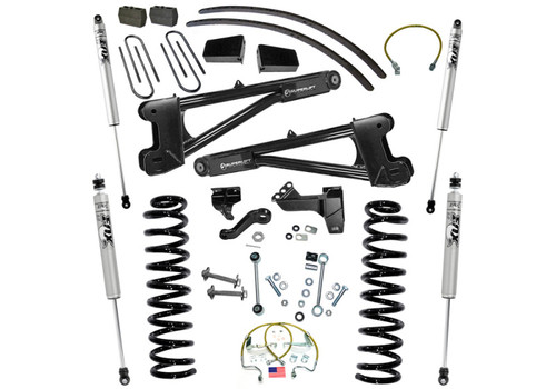 Superlift 08-10 Ford F-250 SuperDuty 4WD Diesel 8in Lift Kit w/ Repl Radius Arms/Fox 2.0 Shocks - K985F Photo - Primary