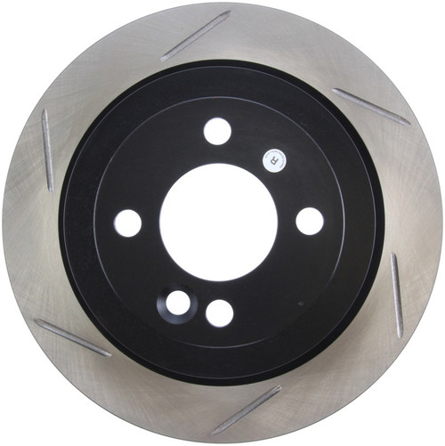 StopTech Power Slot 02-06 Mini Cooper / Mini Cooper S Rear Left SportStop Slotted Rotor - 126.34066SL