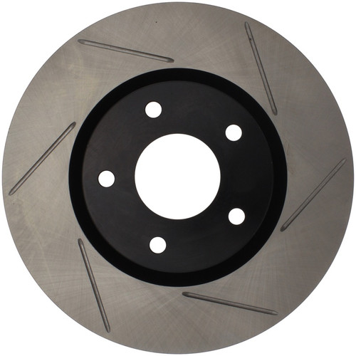 StopTech Power Slot 03-05 350Z / 03-04 G35 / 03-05 G35X SportStop Slotted Front Left Rotor - 126.42074SL