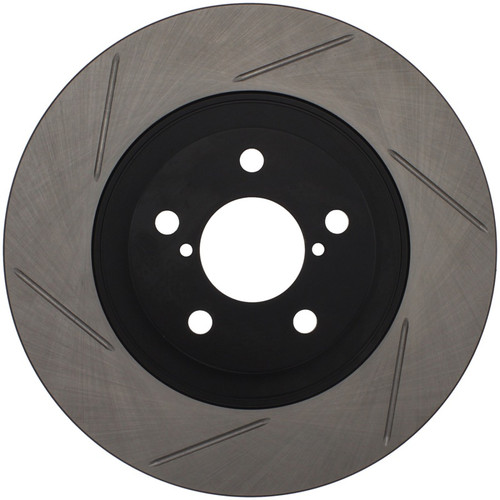 StopTech Power Slot 06-08 Subaru Legacy / 13 Scion FR-S / 13 Subaru BRZ Front Left Slotted Rotor - 126.47021SL