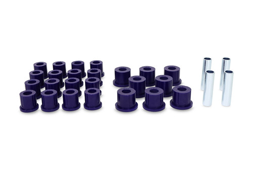 SuperPro 1987 Jeep Wrangler Sport & Leaf Spring Bushing Kit - KIT108K