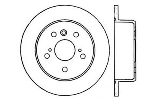 StopTech Drilled Sport Brake Rotor - 128.44126L