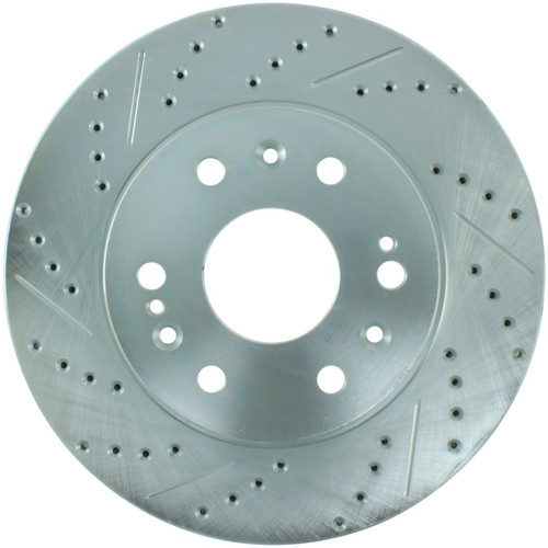 StopTech Select Sport 07-11 GM Silverado 1500 Slotted and Drilled Right Front Rotor - 227.66057R