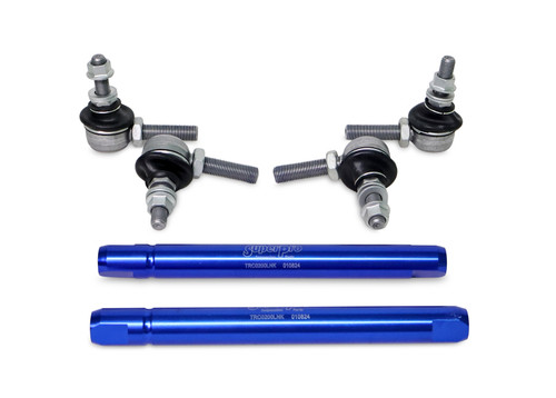 SuperPro 2004 Mazda 3 i Front HD Adjustable End Link Set (10mm Studs 254mm to 305mm) - TRC10200