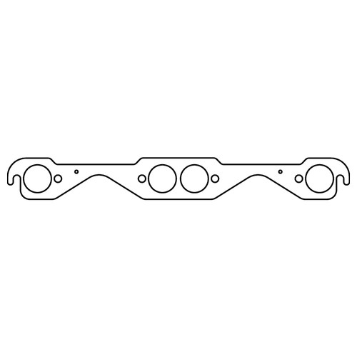 Cometic Chevrolet Gen-1 Small Block V8 .060in MLS Exhaust Manifold Gasket Set - 1.500in Round Port - C5891-060