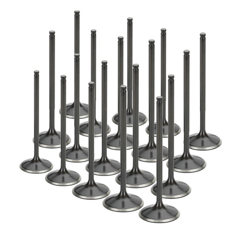 Supertech Audi/VW 1.8L/2.7T 5V 26.90x5.96x105.10mm Blk Nitrided Int Valve - Set of 18 (Req KPR-6S) - AIVN-1103S-18