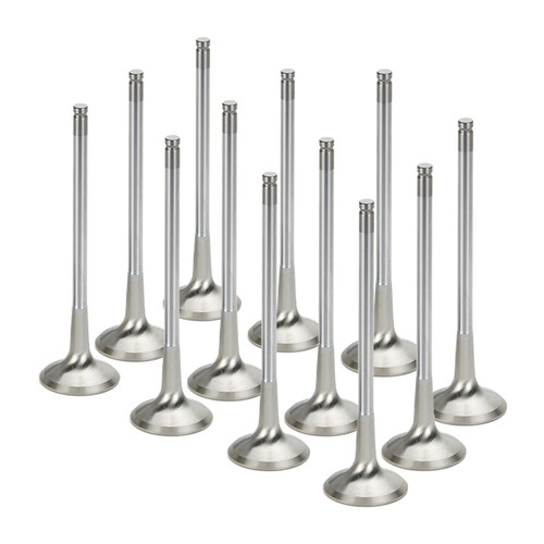 Supertech Honda NSX 30.00 x 5.46 x 111mm Inconel Chromed Exhaust Racing Valve - Set of 12 - HEVI-NSX-C1-12