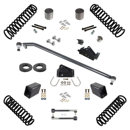 Synergy 07-18 Jeep Wrangler JKU 4 DR 3.0in Lift Stage 1.5 Suspension System - 8045-30 Photo - Primary