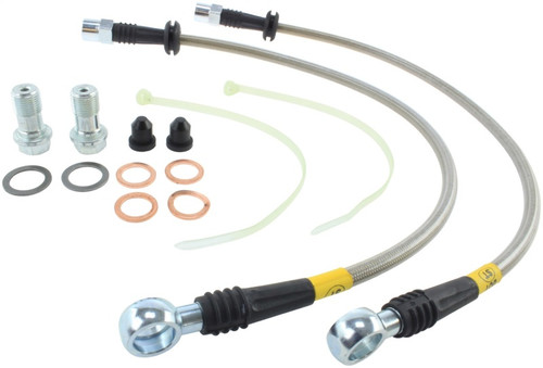 StopTech 02-03 Mini & Mini S Rear Stainless Steel Brake Line Kit - 950.34507