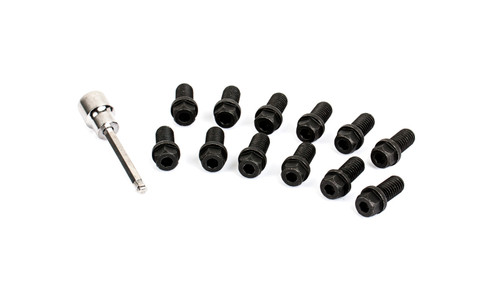 Cometic Header Bolts 3/8 - 16 3/4in Grade 5 Black Oxide Finish With Hex and Socket Head - CF1009