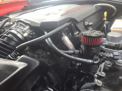 MightyMouse Mild Catch Can Kit - C7 Corvette LT1