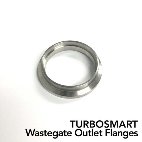 Ticon Industries Turbosmart 40mm Comp-Gate Titanium Outlet Flange for 1.5in Tubing - 103-04010-5000