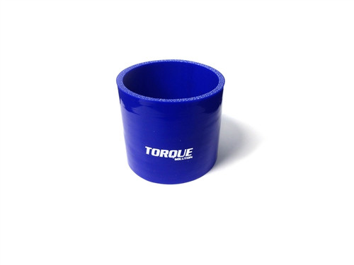Torque Solution Straight Silicone Coupler: 2in Blue Universal - TS-CPLR-S2BL