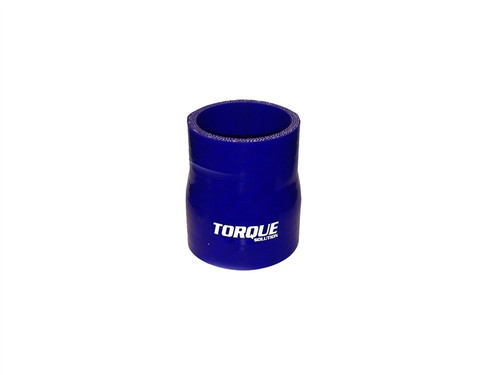 Torque Solution Transition Silicone Coupler: 2 inch to 2.25 inch Blue Universal - TS-CPLR-T2225BL