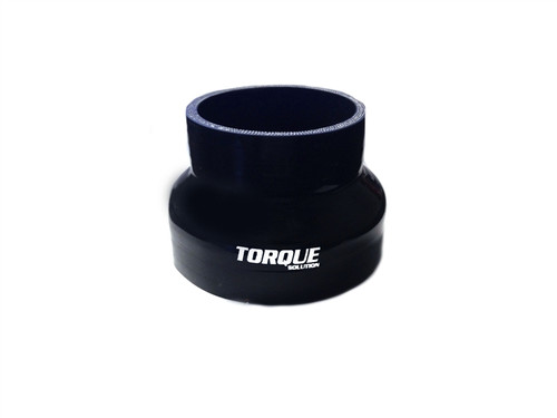 Torque Solution Transition Silicone Coupler: 3 inch to 4 inch Black Universal - TS-CPLR-T34BK