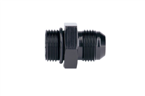 Torque Solution Adapter Fitting -8AN Straight Cut ORB to -8AN Flare - TS-FTG-8SC8F