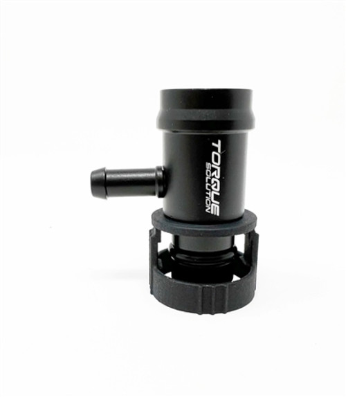 Torque Solution Billet Boost Tap - Toyota Supra A90/A91 MKV / BMW B48/B58 / G Series Chassis - Black - TS-GR-689