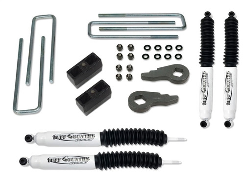 Tuff Country 99-06 Chevy Silverado 1500 4x4 2in Lift Kit (with Rear Lift Blocks SX8000 Shocks) - 12926KN