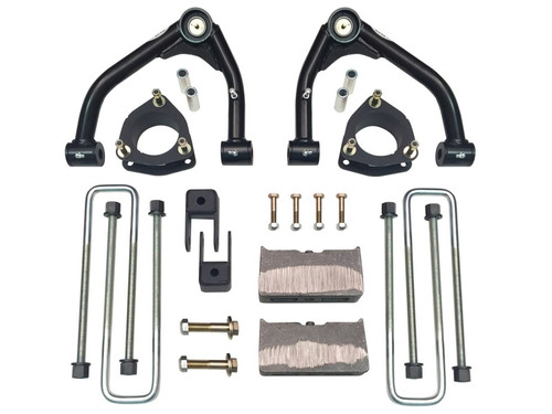 Tuff Country 07-18 Silverado 1500 2wd 4in Lft Kt (Alum/Stmpd 2 Pc Stl Up Cntrl Arm SX8000 Shocks) - 14157KN