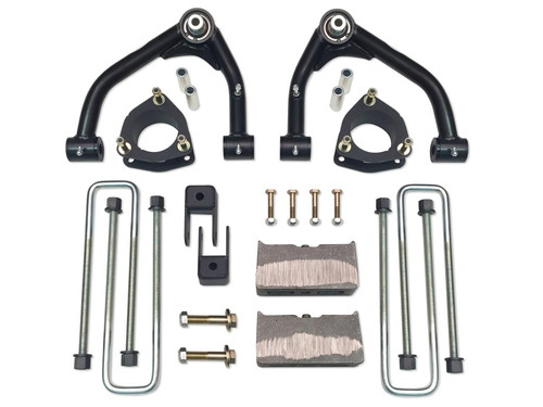 Tuff Country 07-18 Silverado 15 2wd 4in Uni-Ball Lift Kt (Alum/Stmp 2 Pc Stl Up Cntrl Arm No Shocks) - 14167