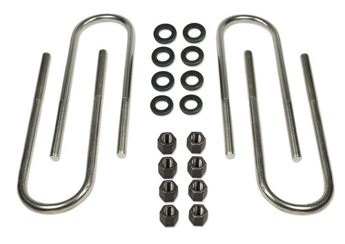 Tuff Country 99-23 Chevy Silverado 1500 4wd (Lifted w/4in Blocks) Rear Axle U-Bolts - 17852