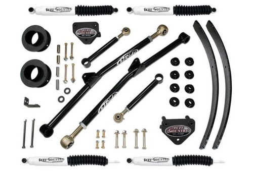 Tuff Country 94-99 Dodge Ram 3500 4x4 3in Long Arm Lift Kit w/ Shocks (SX8000) - 33925KN