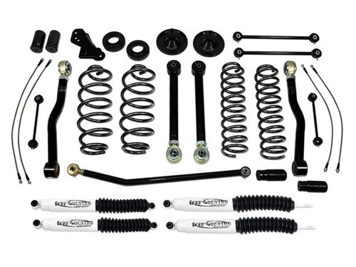 Tuff Country 07-18 Jeep Wrangler JK (4 door Only) 4in Lift Kit EZ-Flex (SX6000 Shocks) - 44000KH