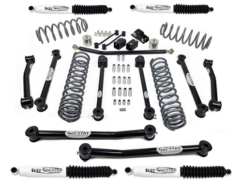 Tuff Country 18-23 Jeep Wrangler JLU (4 door Models Only) 4in Lift Kit (SX8000 Shocks) - 44100KN