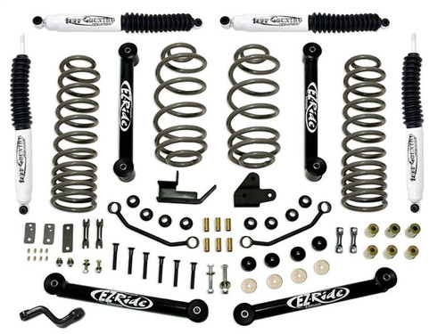Tuff Country 97-02 Jeep Wrangler TJ 4in EZ-Ride Lift Kit (SX8000 Shocks) - 44900KN
