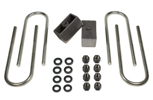 Tuff Country 73-91 Chevy Blazer 1/2 Ton 4wd 2in Rear Block & U-Bolt Kit - 97004