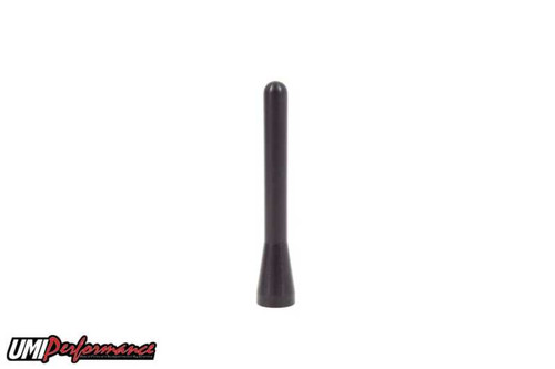 UMI Performance 82-02 Chevrolet Camaro Short Antenna Aluminum Black - 2996