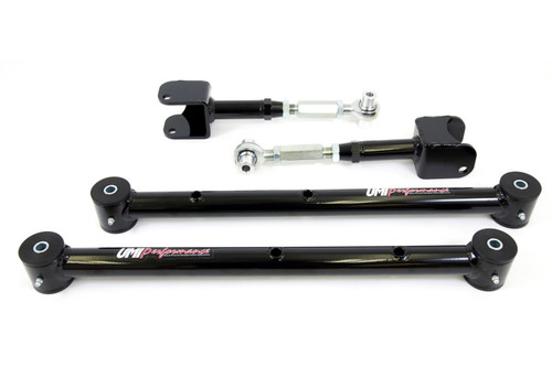 UMI Performance 64-67 GM A-Body Lower Control Arm & Adjustable Upper Control Arm Kit - 401519-B