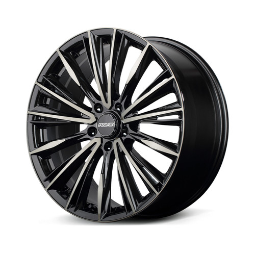 Versus Vouge Craft Collection 19x8.0 +38 5x108 Diamond Cut/Side Glass Black/Smoke Clear - WTOC138R6EZ