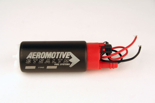 Aeromotive 340 Series Stealth In-Tank E85 Fuel Pump - Offset Inlet - Inlet Inline w/Outlet - 11542