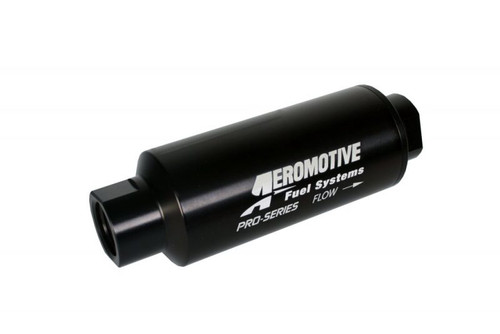Aeromotive Pro-Series In-Line Fuel Filter - ORB-12 - 10 Micron Microglass Element - 12339