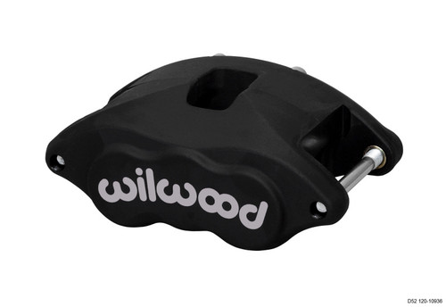 Wilwood Caliper-D52-Black Ano 2.00/2.00in Pistons 1.28in Disc - 120-10936